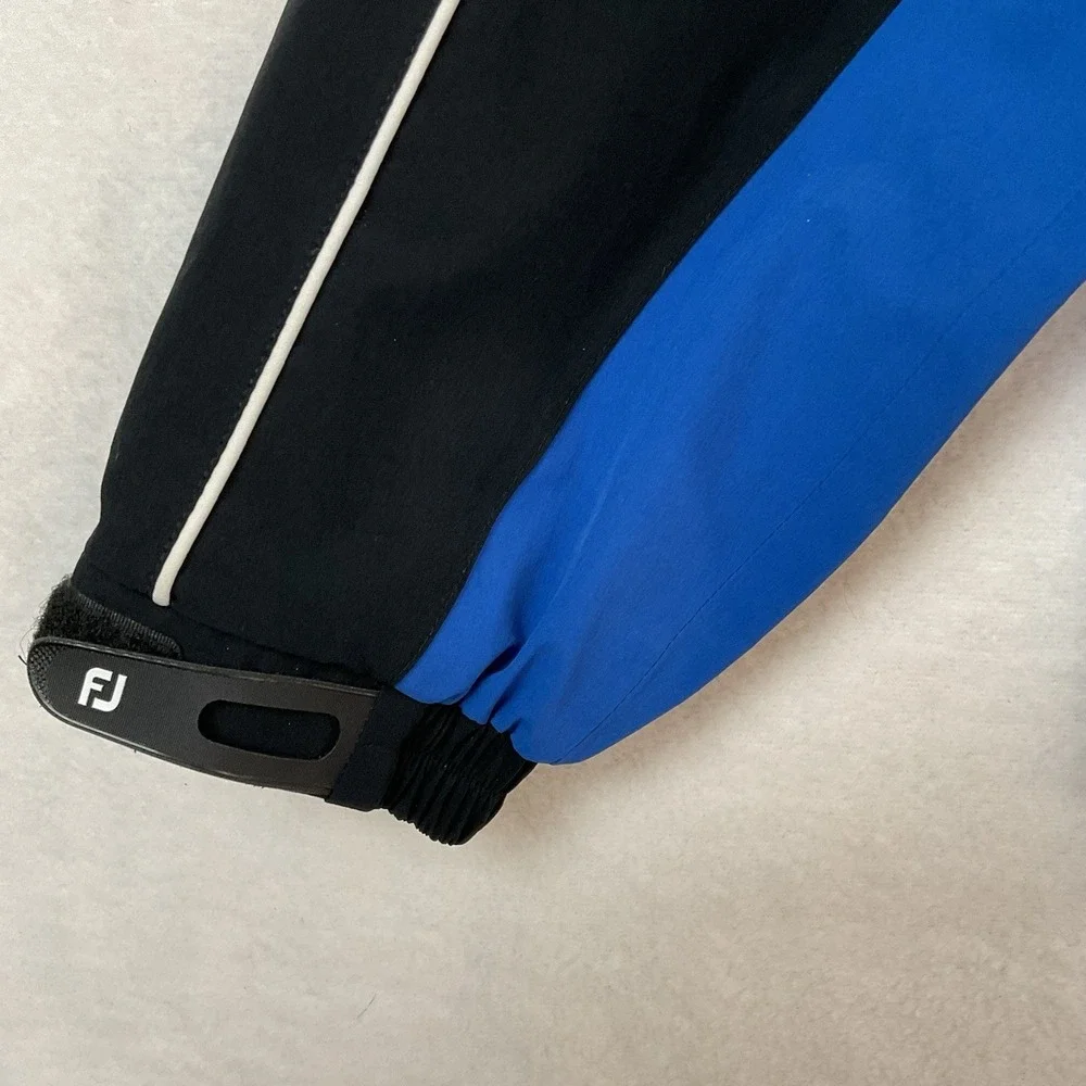 FootJoy DryJoys‎ Tour Collection Windshirt Mens L Black 1/2 Zip Pullover READ